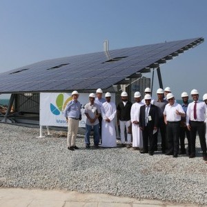 Solar desalination plant OSMOSUN Abu Dhabi (United Arab Emirates)